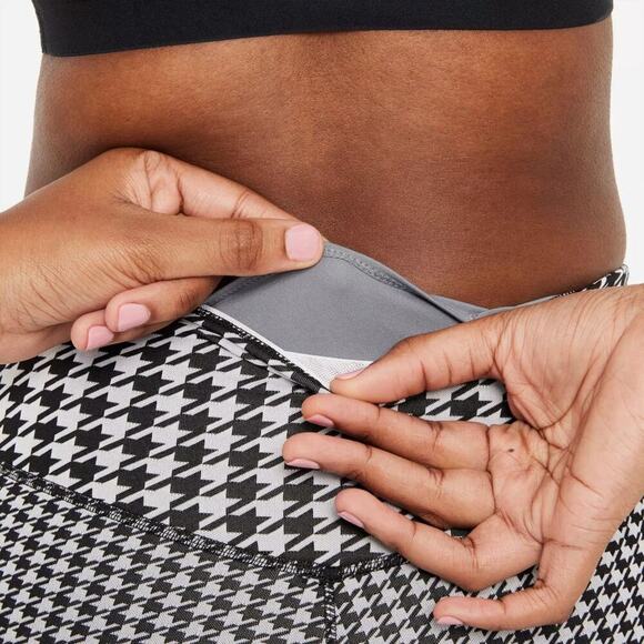 Nike Dri-FIT One Icon Clash Mid Rise 7/8 Leggings Size XS NWT - Picture 4 of 8